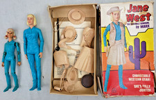 VTG JANE WEST THE MOVABLE COWGIRL JOSIE BY MARX IN ORIG BOX HAS DAMAGE 2067