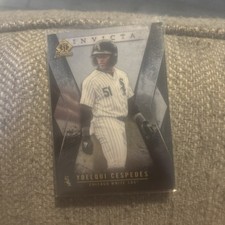 YOEILIN CESPEDES 2021 BOWMAN INVICTA BASEBALL WHITE SOX Q4920