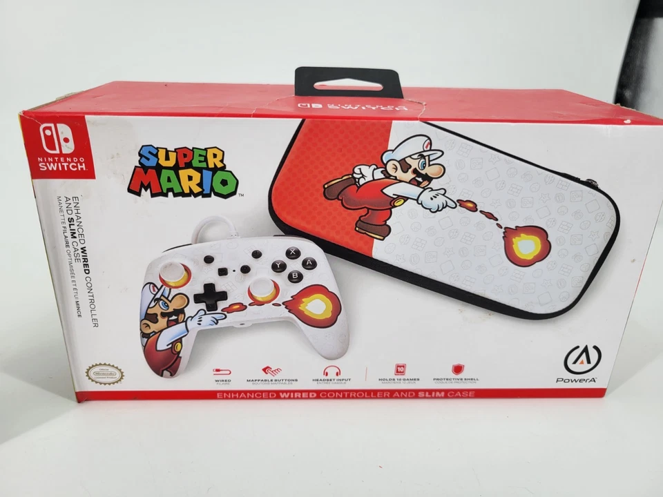 Nintendo Switch Accessory Bundle, Case, Headphones, Hori Pokemon Joycon - Image 3 of 4