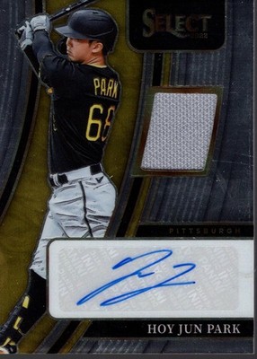 2022 Select Signature Materials #31 Hoy Jun Park Auto Jersey /299 - BB
