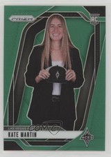2024 Panini Prizm WNBA Green Prizm Kate Martin #148 Rookie RC 13c5