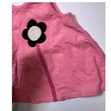 Gymboree Pink Corduroy Flower Jumper Dress Vintage 2006 3-6 Months 240194836