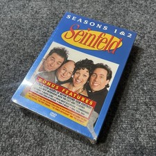 Seinfeld Seasons 1 and 2 DVD, 2004, 4-Disc Set BRAND NEW SEALED