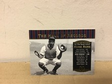 Josh Gibson - 2001 UD Cooperstown Collection Baseball Card - The Hall Of Records