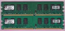 4GB 2x2GB KINGSTON KVR800D2/2GR DDR2-800 PC2-6400 DESKTOP Ram Memory Kit 240-Pin