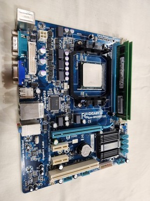 Gigabyte GA-M68MT-S2 Rev 3.1 AM3+ MATX 8GB DDR3  AMD FX-4100 CPU Combo - Tested
