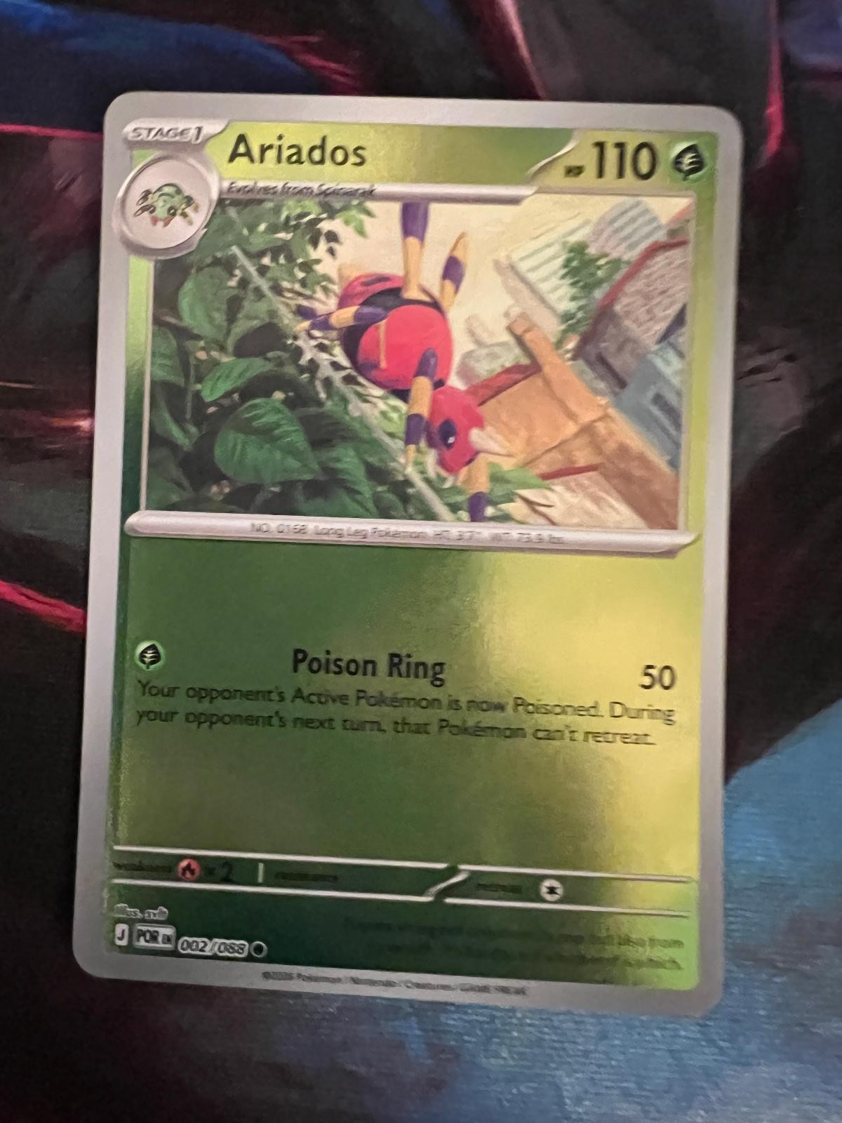 ARIADOS 002/088 C PERFECT ORDER POKEMON NM/M