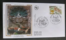 Enveloppe Premier 1er jour Timbre  N° 3387 Obl Besançon 2001