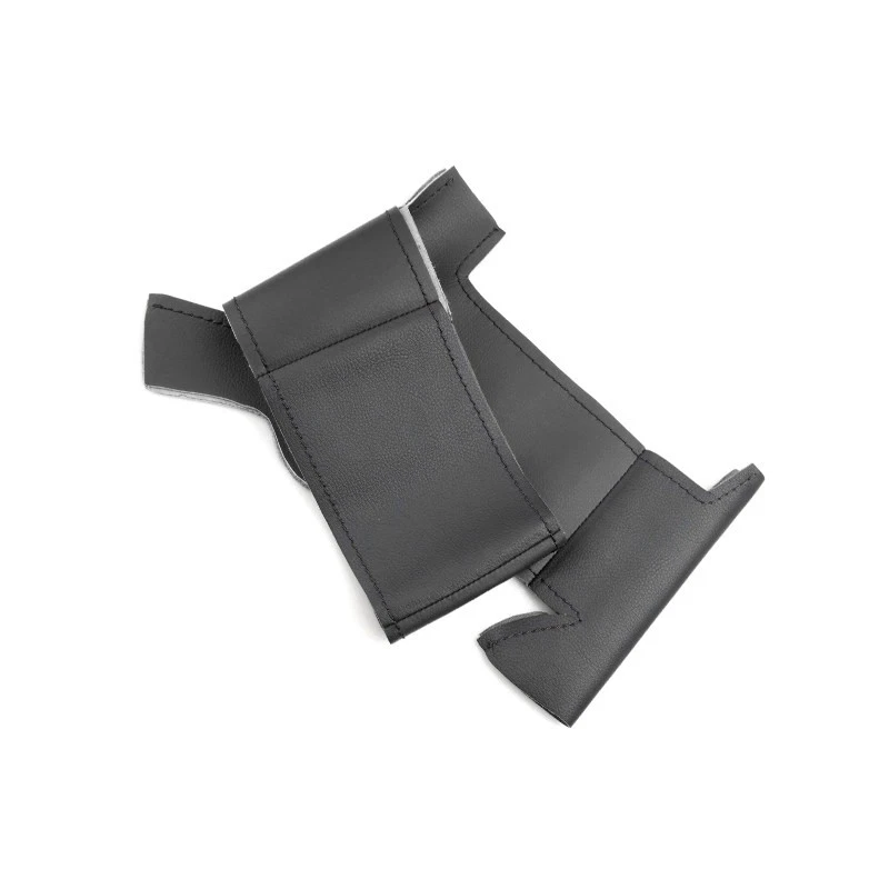 Black Steering Wheel Leather Cover For Peugeot 208 2008 2014 2015 2016 2017 18 - Imagem 2 de 4