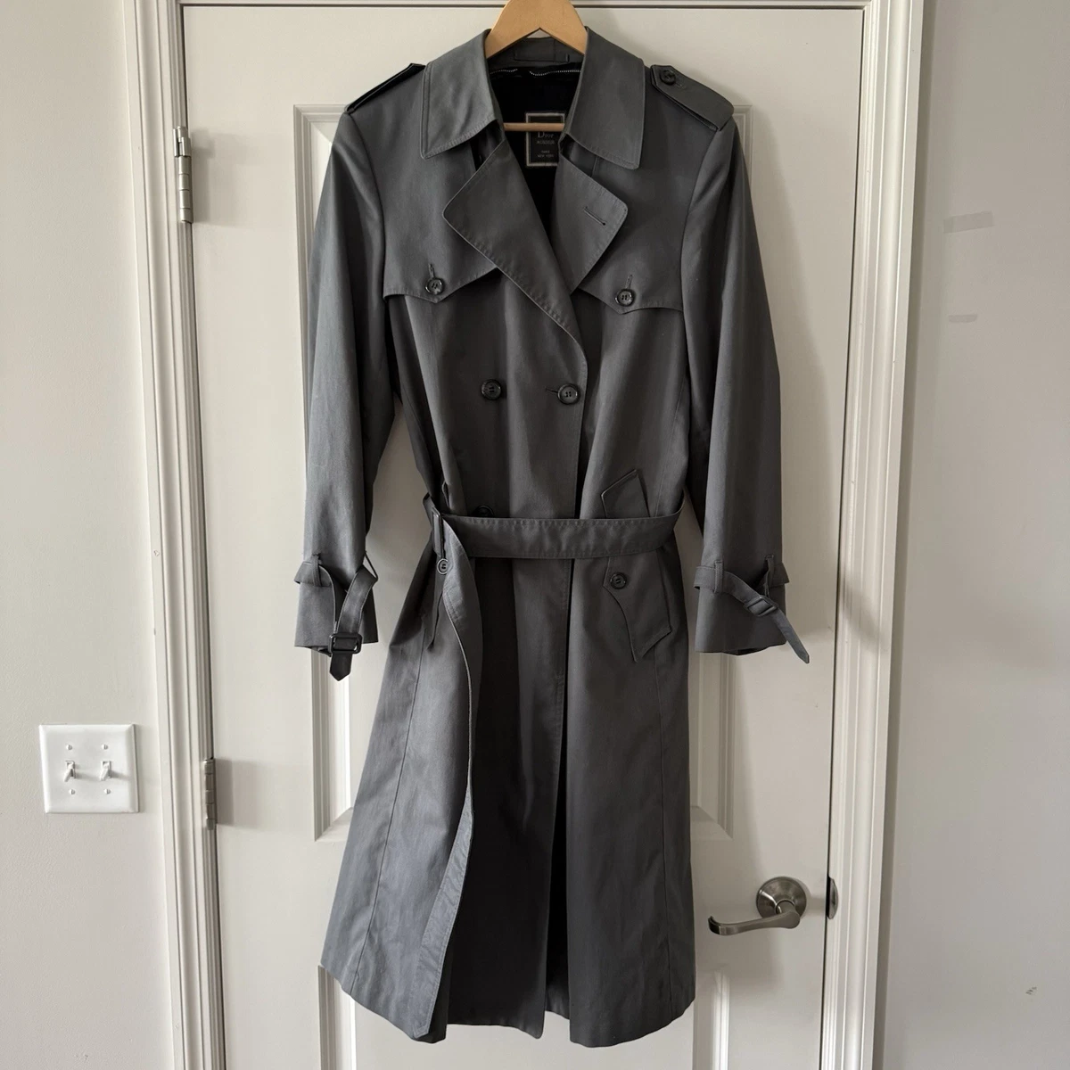 Christian Dior Monsieur Trench Coat for sale | eBay