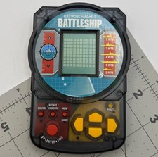 Handheld Electronic Battleship Game Milton Bradley 1995 Vintage Tested