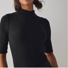 Free People Winter Warmer Mockneck Bodysuit