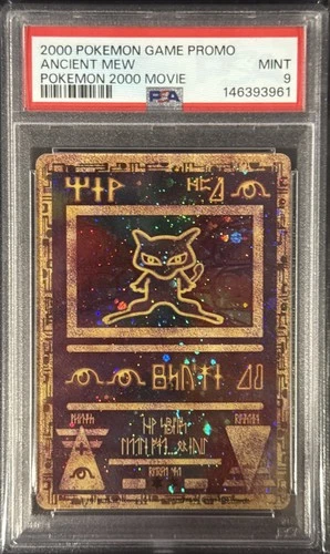 2000 POKEMON GAME MOVIE POKEMON 2000 MOVIE ANCIENT MEW PSA 9