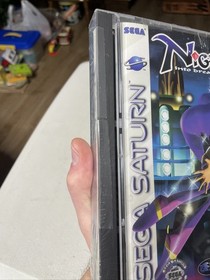 Nights Into Dreams (Sega Saturn) NEW Sealed Plastic Tear/wear