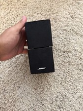 Bose Double Dual Cube Direct Reflect Speakers Lifestyle Acoustimass VG Condition