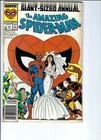 Amazing Spider-Man Annual #21 Peter & Mary Jane Marry (Sep 1987 Marvel) Fine