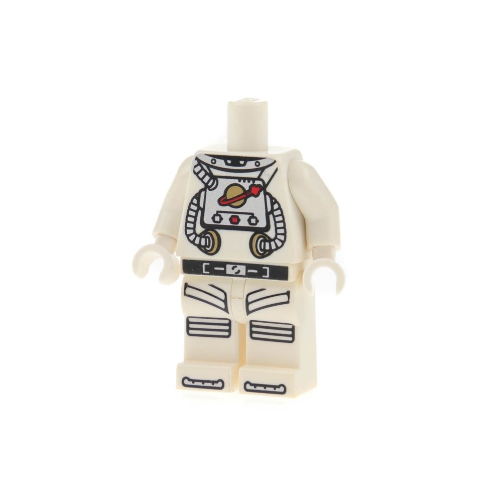 1X Lego Torso Legs Minifigures Series 1 Astronaut COL013 970C00PB0060 973PB0669