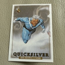 2024 Skybox Marvel Masterpieces '92 Platinum Canvas #71 Quicksilver