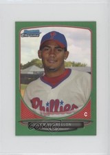 2013 Bowman Chrome Minis Green Refractor 42/75 Deivi Grullon #97 z6b