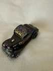 Vintage 1979 Hot Wheels Flat Black '34 Ford Coupe Black with Flames 5 spokes