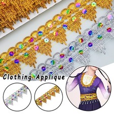 10yard Fringe Tassel Triangle Lace Trim Clothes Decorative DIY Accessories.