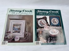Stoney Creek Collection Magazine 1989 May-Dec Cross Stitch Lot Of 4