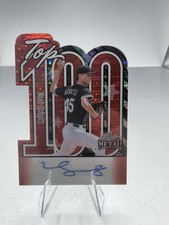 2025 LEAF METAL NOAH SCHULTZ “TOP 100” RC AUTO # 1/5
