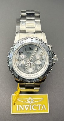 Invicta Specialty Vector Men's 45mm Silver Stainless 6620 NEW IN BOX