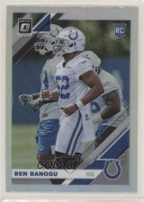 2019 Panini Donruss Optic Rookies Holo Prizm Ben Banogu #124 s3g
