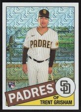 2020 Topps Update #CPC-43 Trent Grisham 1985 Topps Chrome Silver Pack
