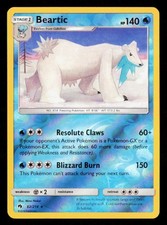 Beartic 62/214 Reverse Holo Rare Lost Thunder Pokemon NM