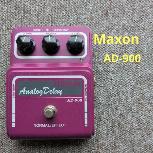 Maxon AD-900 Analog Delay Guitar effect pedal Test Completed