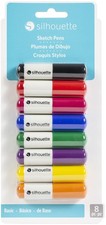 Silhouettes Sketch Pens 8/Pkg, White SILH-PEN-START-3T-B