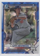 2021 Bowman Chrome Draft Sapphire Edition Peter Heubeck #BDC-146 00em