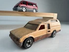 Vintage 1980 Hot Wheels Mini Trek & 2021 1986 Toyota Van Diecast Lot Nice Cond