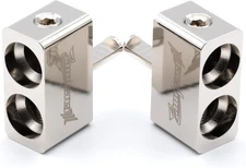 ILL Customz Dual 1/0 AWG to 4 Gauge Offset Amp Input Reducers 4 