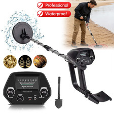 Metal Detector Waterproof Gold Deep Ground Sensitive Hunter Coil Searcher Shovel