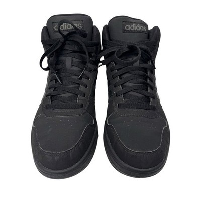 Adidas Mens Hoops 2.0 Mid FV7229 Black Shoes Sneakers Size 11