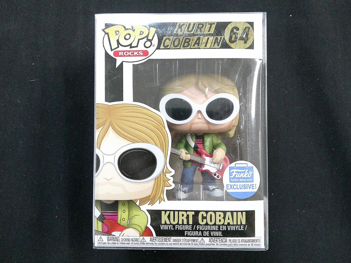 激レア Funko pop! Rocks  Cobain #64 Kurt Cobain #64 Funko Exclusive Pop Vinyl Figure Rocks | eBay