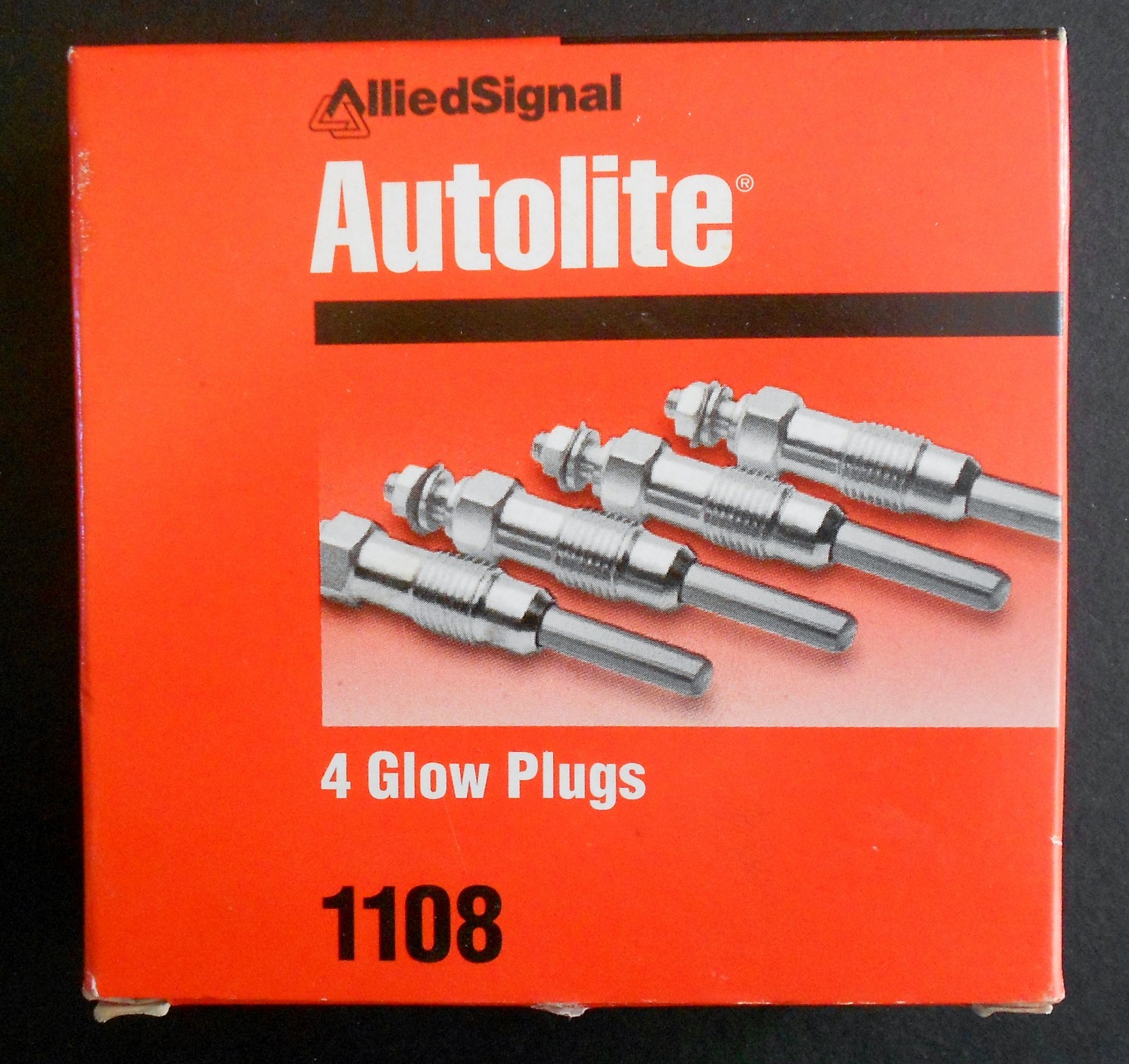NOS 4 Pack Autolite #1108 GLOW PLUGS  fit Ford Diesel  7.3L   6.9L
