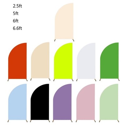 Spandex Arch Cover for Wedding and Event Decoration Double-Sided Backdrop Cloth