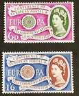 Great Britain, nice 1960 complete CEPT set MNH