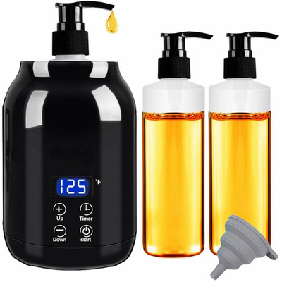 #ad Massage Oil Warmer Electric Massage Oil Digital Heater with Two Oil Bottle $44.99