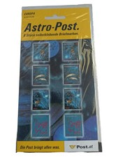 Österreich Astro-Post 8 Briefmarken Sternzeichen Tierkreiszeichen 55 Cent NEU