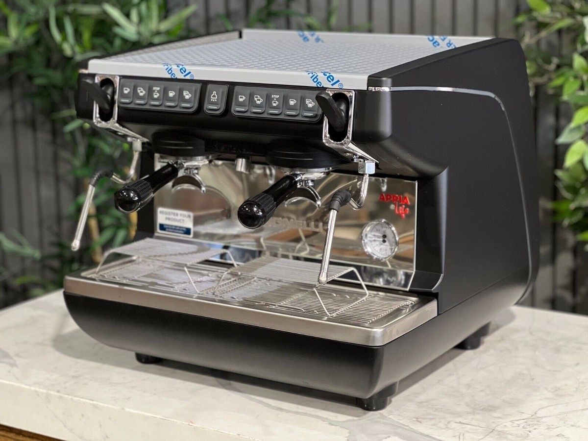 NUOVA SIMONELLI APPIA LIFE COMPACT 2 GROUP ESPRESSO COFFEE MACHINE