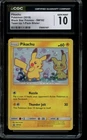 CGC 10 GEM MINT Pokemon Pikachu Black Star Promos Team Up 1 Pack Blister SM162