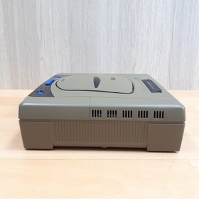 Sega Saturn console bundle with 3 games & memory Japanese Gray system tested