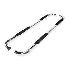 TrailFX 1150540071 TFX Round Tube Side Steps NERF BAR ROUND 3"