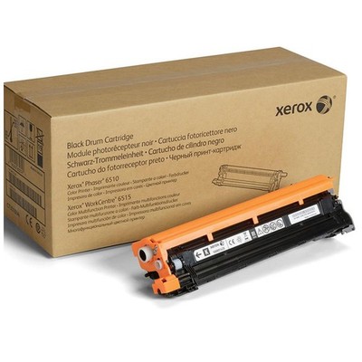 Xerox Black Drum Cartridge For Phaser 6510 and WorkCentre 6515, 48K Pages