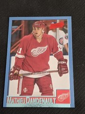 1995-96 Bowman MATHIEU DANDENAULT #114 Rookie RC Topps